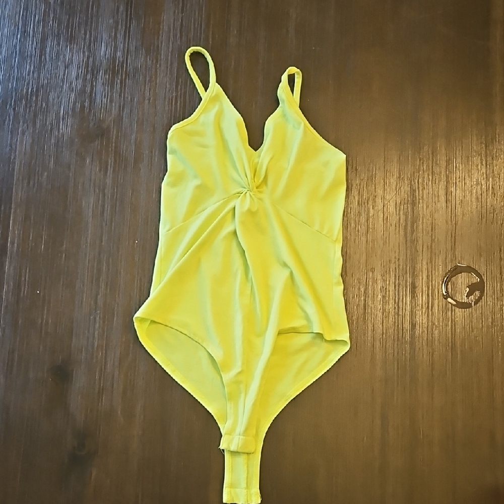 Vibrant Yellow One-Piece